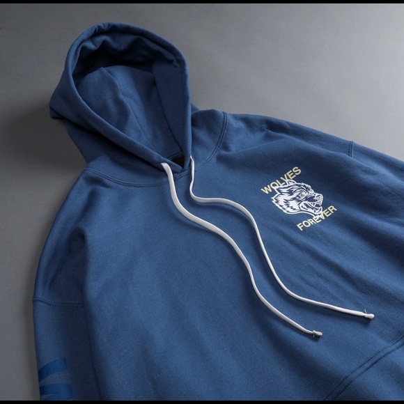 Darc Sport Respect Classic Hoodie in Denim NWT - Picture 3 of 4